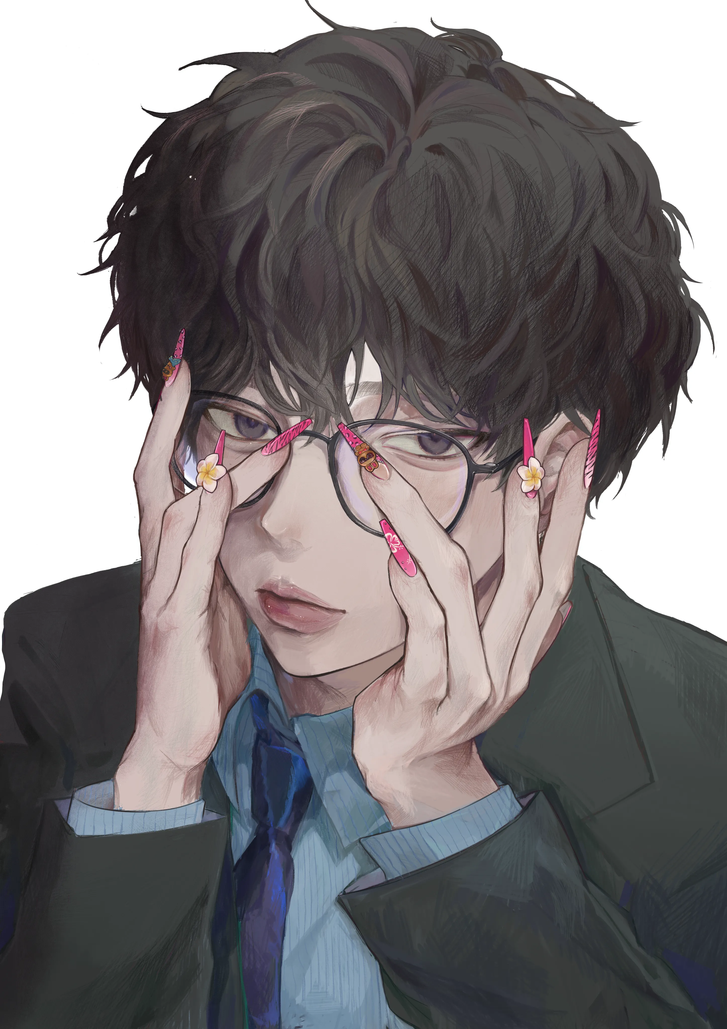 ネイル男の子画像